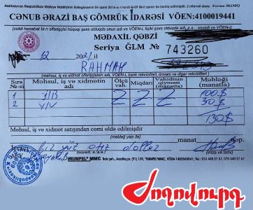 Newspaper: Armenia businessmen pay customs duties to Azerbaijanis to go to Iran