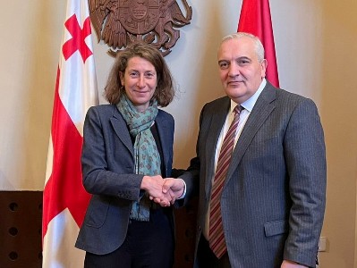 Armenia ambassador to Georgia informs Switzerland envoy about Azerbaijan's gross ceasefire violation