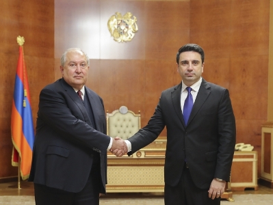 Alen Simonyan and Armen Sarkissian discuss external and internal challenges