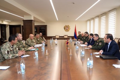 Делегация во главе с начальником генштаба нацгвардии Кипра проводит встречи в Армении