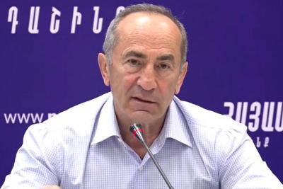 Newspaper: Opposition ‘Armenia’ bloc, led by ex-President Kocharyan, starting new processes