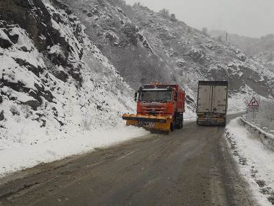 Սյունիքում ձյուն է տեղում. Սարավան-«Զանգեր»-ում, Տիգրանաշենի ոլորաններում, Աշոցքի և Ապարանի տարածաշրջաններում բուք է