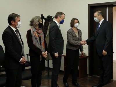 Արմեն Գրիգորյանը հանդիպել է ԵՄ խորհրդի նախագահության և ԵՄ ներկայացուցիչներից կազմված պատվիրակության հետ