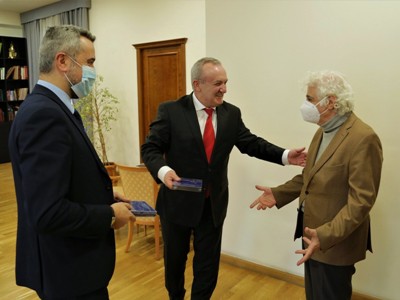«Հույս ունեմ՝ կկարողանանք համատեղ ծրագրեր նախաձեռնել». Վահրամ Դումանյանն ընդունել է կոմպոզիտոր Լորիս Ճգնավորյանին