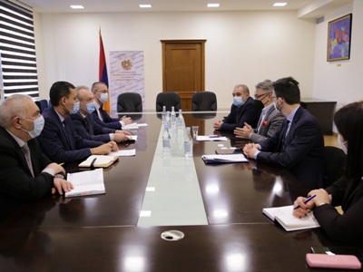«Ստեղծված են գերազանց պայմաններ». Վահրամ Դումանյանն ընդունել է «Կոնրադ Ադենաուեր» հիմնադրամի ներկայացուցիչներին