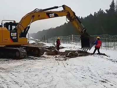 Poland begins construction of $394 million wall on its eastern border with Belarus