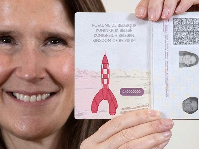 Belgian passports to be decorated with comic book characters