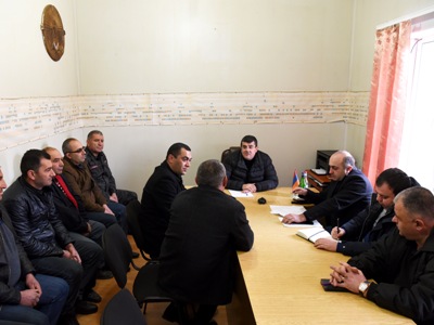 Karabakh President visits to Garnakar, Shahmashur, Tsmakahogh, Haterk communities of Martakert region