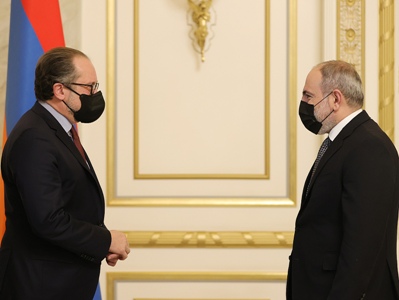 Փաշինյանն ու Շալենբերգը քննարկել են սահմանազատման ու սահմանագծման հնարավորությունները