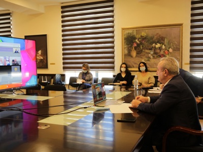 Վահրամ Դումանյանը տեսակապի միջոցով զրուցել է Իրանի գիտության, հետազոտությունների և տեխնոլոգիաների նախարարի հետ