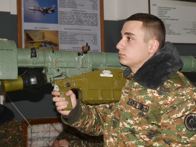Armenia Air Defense Forces conduct comprehensive training