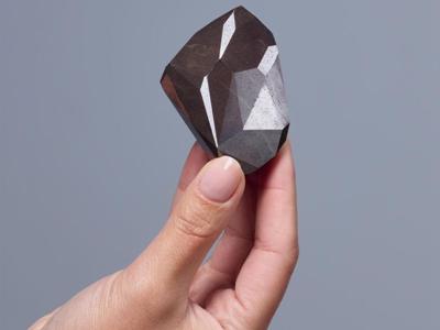 Billion-year-old black diamond bought with cryptocurrency for $4.3 million