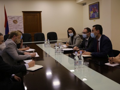 Մշակութային տուրիզմի զարգացման հարցերը՝ նախարարի տեղակալների և GIZ-ի ներկայացուցչի հանդիպման օրակարգում
