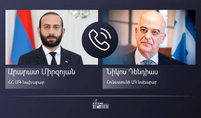 Armenia FM briefs Greek counterpart on normalization of Yerevan and Ankara relations