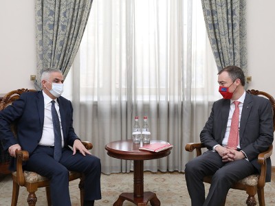 Մհեր Գրիգորյանը և Տոյվո Կլաարը քննարկել են տրանսպորտային ապաշրջափակման ուղղությամբ տարվող աշխատանքները