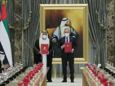 Turkey and the UAE sign 13 cooperation agreements in various fields