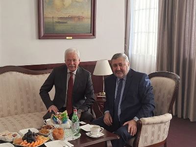 Բելառուսում ՀՀ եւ ՌԴ դեսպաններն արցախյան հիմնահարցին ու տարածաշրջանային անվտանգությանն առնչվող հարցեր են քննարկել