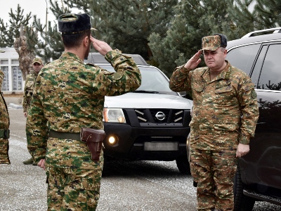 General Staff Chief of Armenian Armed Forces checks operational situation in border zone
