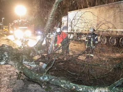 Hurricane in Germany paralyzes rail traffic