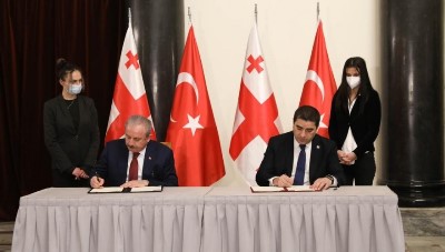 Վրաստանի եւ Թուրքիայի խորհրդարանների նախագահները թարմացրել են համագործակցության մասին փաստաթուղթը