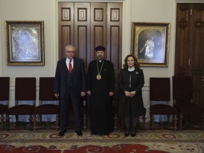 Turkey envoy visits Armenian Patriarchate of Constantinople before meeting with Armenia representative