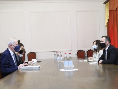 Armenia parliament majority faction leader receives Canada special envoy to EU, Europe