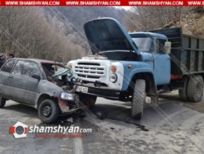 Դիլիջան-Վանաձոր ճանապարհին բախվել են Daihatsu-ն ու «ԶԻԼ 130»-ը, կան վիրավորներ, օպերատիվ են գործել փրկարարները