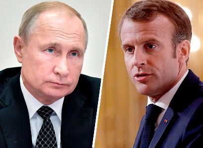 Macron speaks about conversation with Putin
