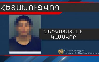 Ծեծի մեղադրանքով հետախուզվող 22-ամյա Կարինեն ներկայացել է ոստիկանություն