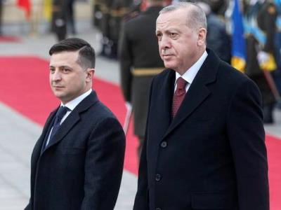 Эрдоган провел переговоры с Зеленским