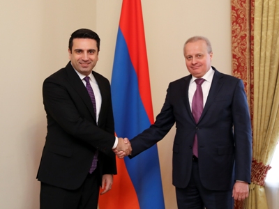 Armenia acting President, Russia envoy discuss regional security