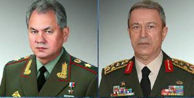 Russian, Turkish defense ministers discuss Ukraine situation