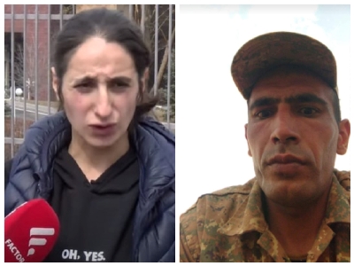 «Պետությունը թքած ունի զինվորի կյանքի վրա»․ 4 ամիս անհետ կորած  զինծառայողի կնոջը չեն ընդունել ՊՆ-ում