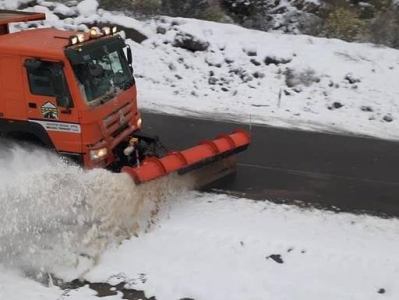 Աշոցքի տարածաշրջանի ավտոճանապարհներին բուք է, Ջերմուկի տարածաշրջանում ձյուն է տեղում