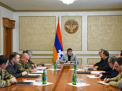 Artsakh President holds Security Council meeting