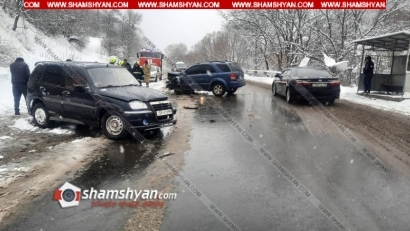 Խոշոր ավտովթար Տավուշի մարզում. բախվել են Kia Sorento-ն ու ՎԱԶ-2123-ը. կան վիրավորներ