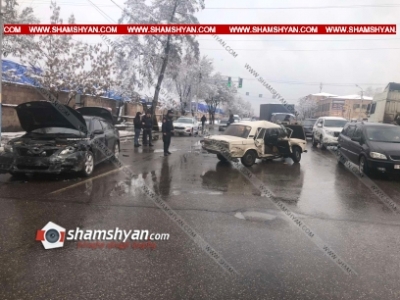 «Տեցի կռուգում» բախվել են Toyota Camry-ն ու ՎԱԶ 2106-ը, կա վիրավոր, օպերատիվ են գործել բժիշկները, փրկարարները