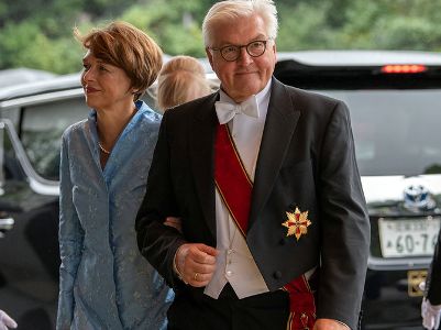 German president and his wife test positive for COVID-19