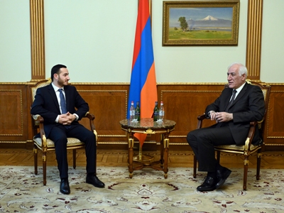 Վահագն Խաչատուրյանն ընդունել է «Իմ քայլը» հիմնադրամի գործադիր տնօրեն Մխիթար Հայրապետյանին