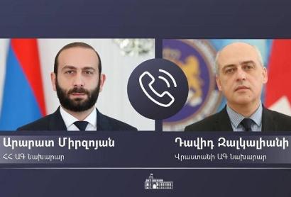 Armenia FM informs his Georgian counterpart about Azerbaijan's actions against Artsakh