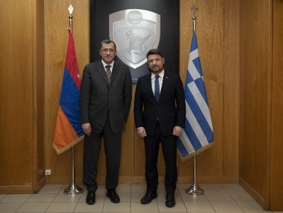Deputy Defense Ministers of Armenia and Greece discuss expansion of bilateral military cooperation