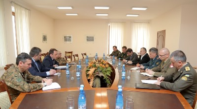 Ռազմական կցորդներին ներկայացվել է իրադրությունն Արցախում