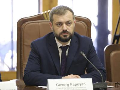 Գեւորգ Պապոյանը Իրանի իր գործընկերոջը նամակով տեղեկացրել է Արցախում տիրող իրավիճակի մասին