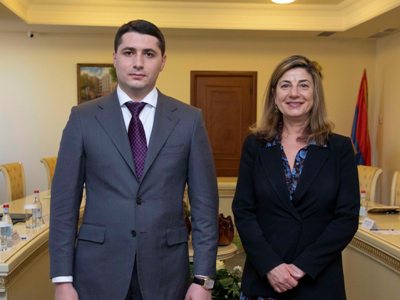 ՀՀ քննչական կոմիտեի նախագահն ընդունել է Անհայտ կորածների հարցերով միջազգային հանձնաժողովի գլխավոր տնօրենին