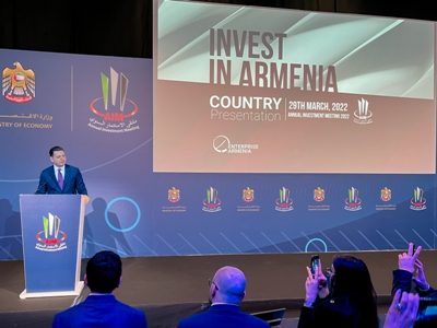 Deputy PM in Dubai: Armenia is staunch supporter of smart investments