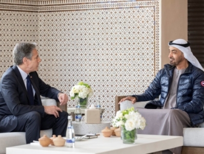 US Secretary of State and Crown Prince of Abu Dhabi discuss Ukraine crisis