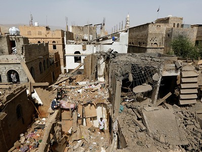 Arabian coalition halts hostilities in Yemen during talks