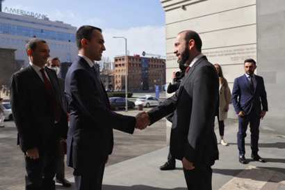 Italian Foreign Minister arrives in Armenia