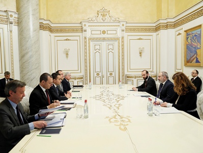 Վարչապետն ընդունել է Իտալիայի արտաքին գործերի և միջազգային համագործակցության նախարար Լուիջի դի Մայոյին