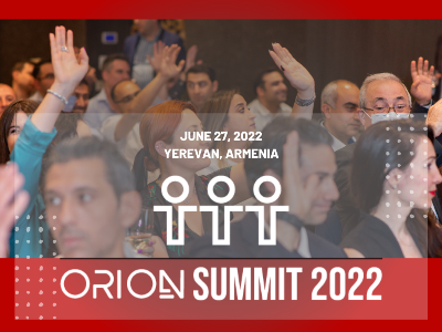 Հայաստանում առաջին անգամ տեղի կունենա «Orion Summit 2022» տեխնոլոգիական գագաթնաժողովը